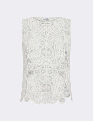 LR-LIVIA 3 Topp Off white