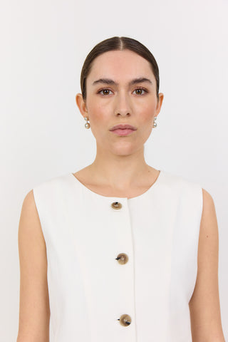 LR-LAURA 2 Väst Off white