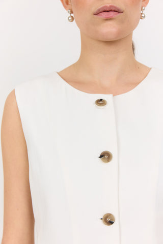 LR-LAURA 2 Väst Off white