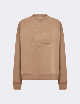 LR-NUKA 11 Sweatshirt Ljusbrun