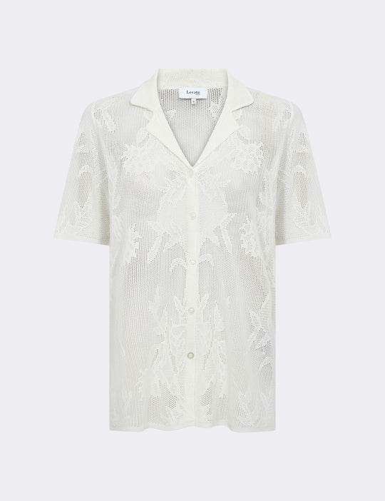 LR-RUBIE 1 Skjorta Off white