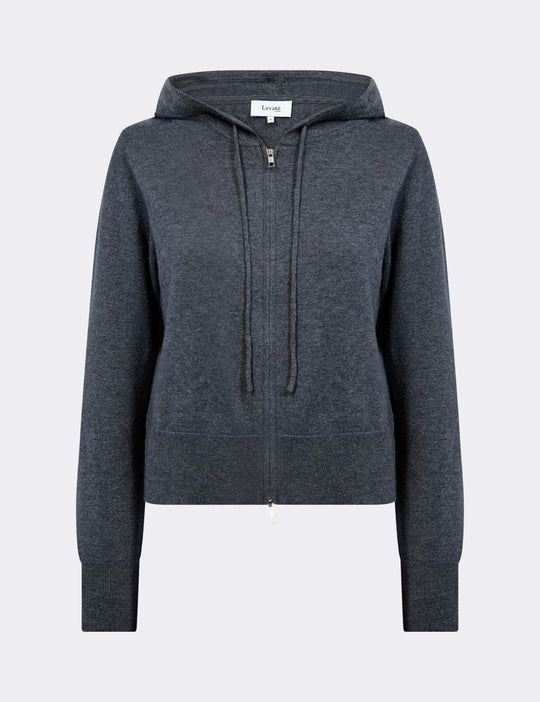 LR-ISMAILA 22 Pullover Mörkgrå