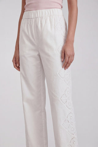 LR-ROSE 1 Byxor Off white