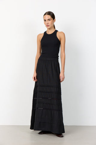 LR-NAJA 64 Kjol Svart