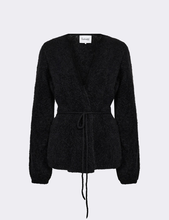 LR-NOREEN 7 Cardigan Svart