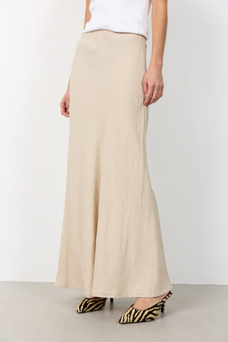 LR-NAJA 43 Kjol Ljus sand