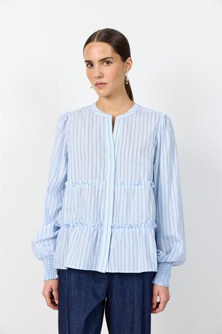 LR-PAULO 2 Skjorta Ljusblå