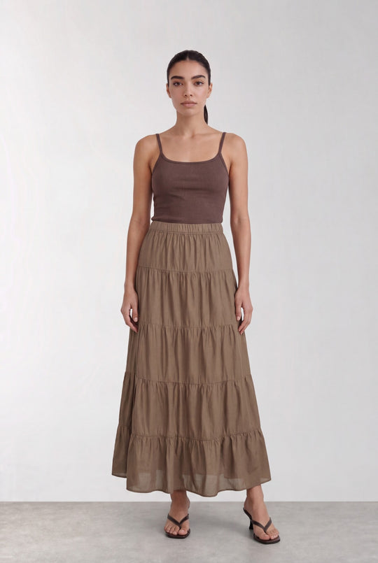 LR-ROSY 1 Kjol Brün