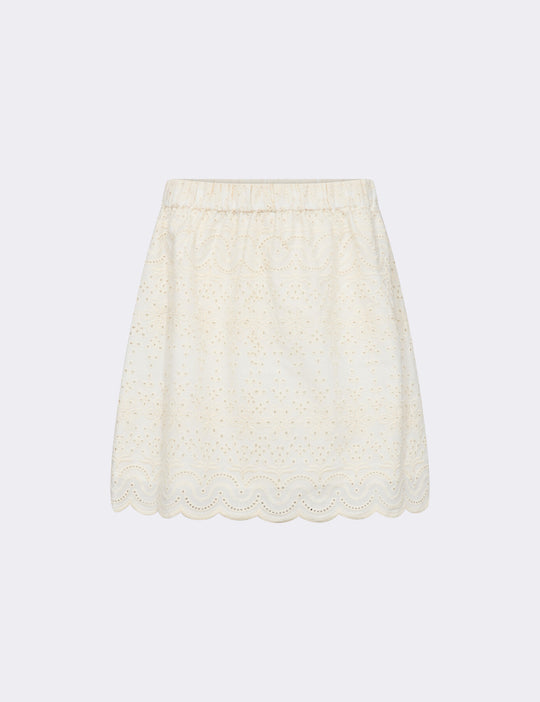 LR-ROSALINA 4 Kjol Off white