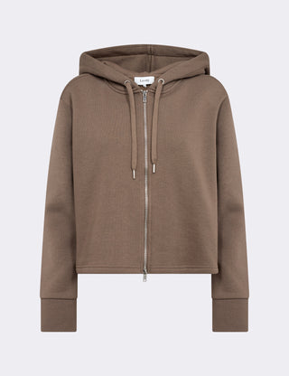 LR-NUKA 9 Sweatshirt Mörkbrun