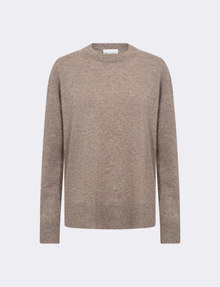 LR-ELOISE 2 Pullover Mörk sand