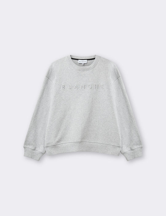 BL-ALESSIA ART 1 Sweatshirt Ljusgrått
