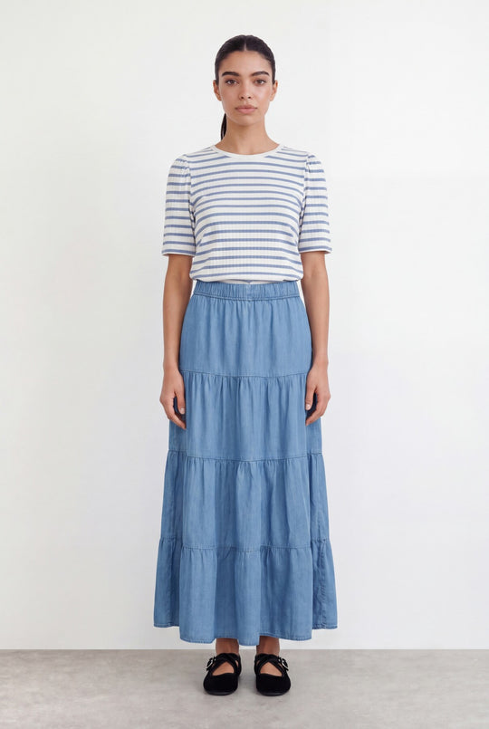 LR-RORA 4 Kjol Ljusblå