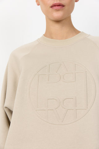 LR-NUKA 11 Sweatshirt Ljus sand