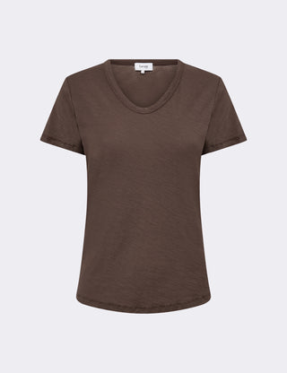 LR-ANY 2 T-shirt Mörkbrun