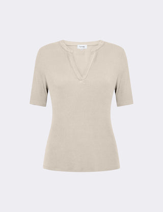 LR-IKA 14 T-shirt Mörk sand