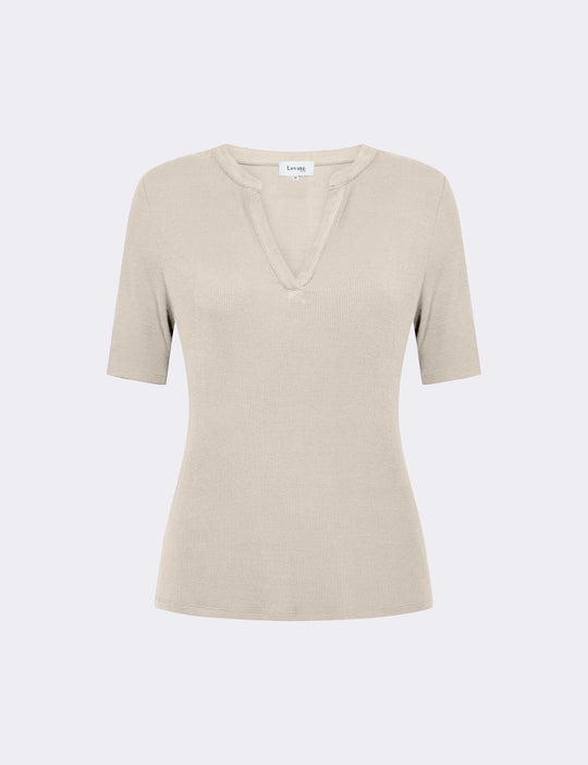 LR-IKA 14 T-shirt Mörk sand
