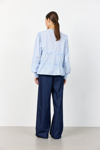 LR-PAULO 2 Skjorta Ljusblå