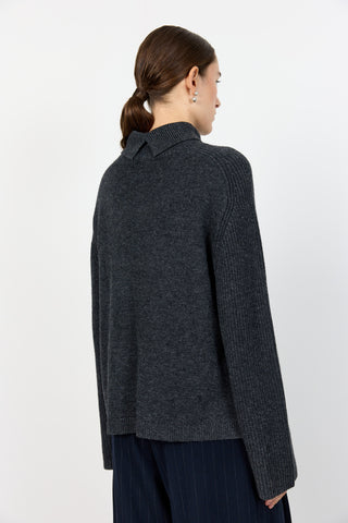 LR-OSSY 1 Strik Mörkgrå