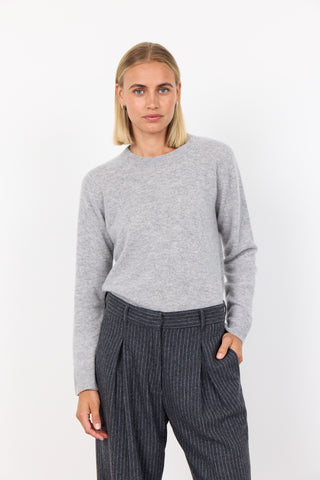 LR-ELOISE 2 Pullover Ljusgrått