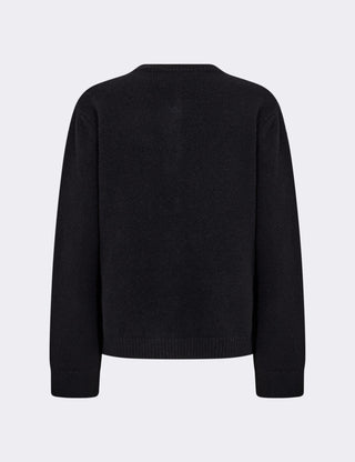 LR-PERLE 9 Cardigan Svart