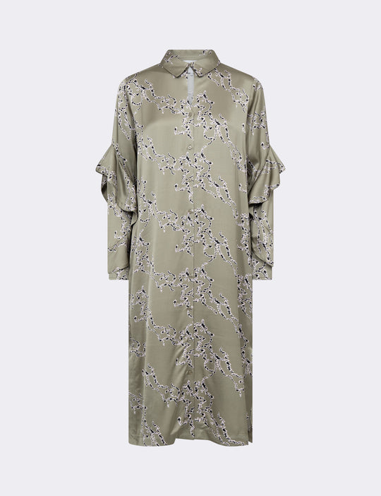 LR-KENNEDY 1 Klänning Grön