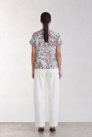 LR-ROYA 1 Byxor Off white