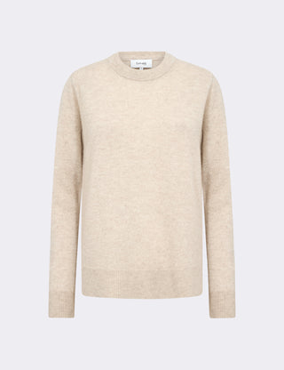 LR-ELOISE 2 Pullover Ljus sand