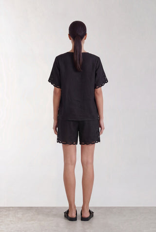 LR-NAJA 60 Shorts Svart