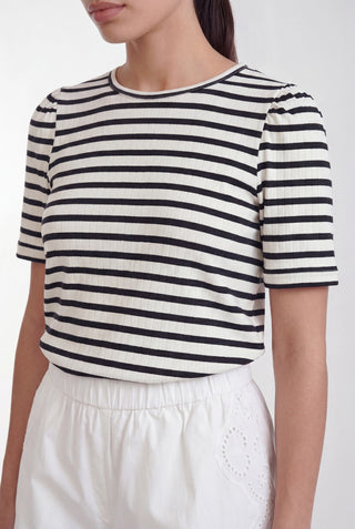 LR-NEDDIE 1 T-shirt Navy