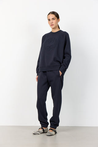 LR-NUKA 11 Sweatshirt mörkblå