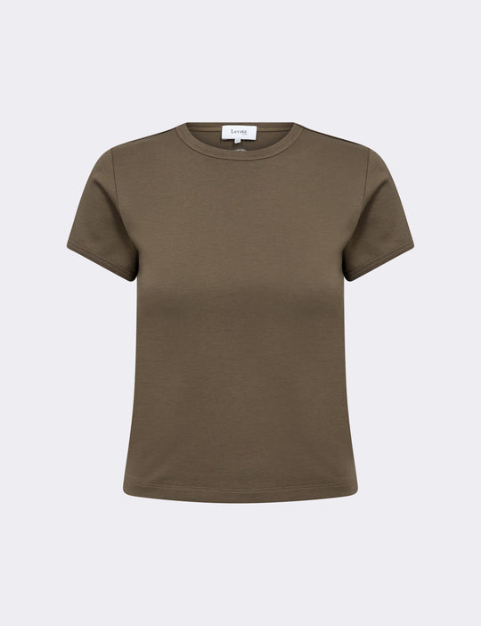 LR-PALOMA 6 T-shirt Brün