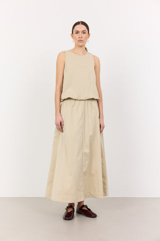 LR-LEA 2 Kjol Ljus sand