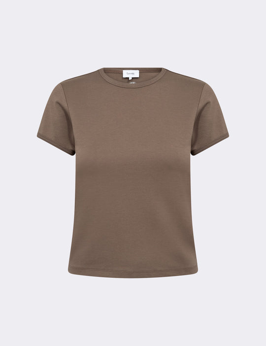LR-PALOMA 6 T-shirt Mörkbrun