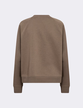 LR-NUKA 11 Sweatshirt Mörkbrun
