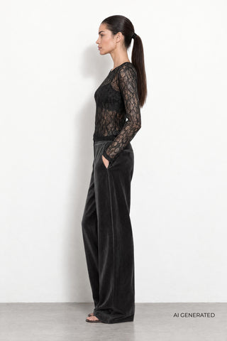 LR-URINA 1 Blus Svart