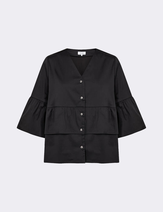 LR-ISLA SOLID 148 Blus Svart
