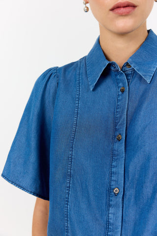 LR-HENRI 6 Skjorta Ljusblå