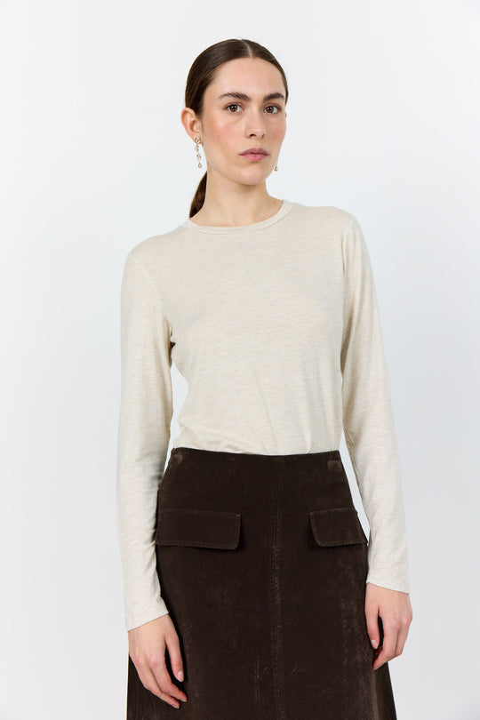 LR-JOSEPHINE 1 T-shirt Ljus sand