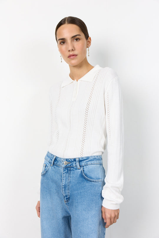 LR-PRIYA 2 Skjorta Off white