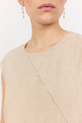 LR-NAJA 40 Klänning Sand