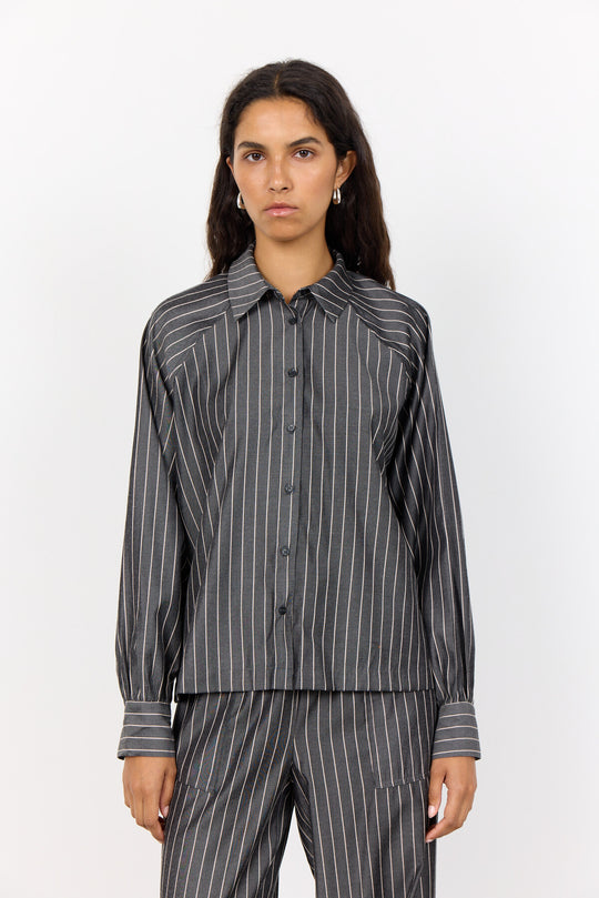 LR-KAYA 1 Skjorta Mörkbrun