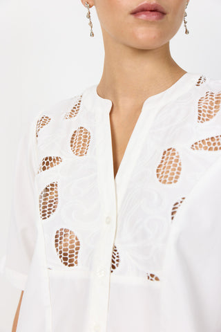 LR-PARKER 1 Blus Off white