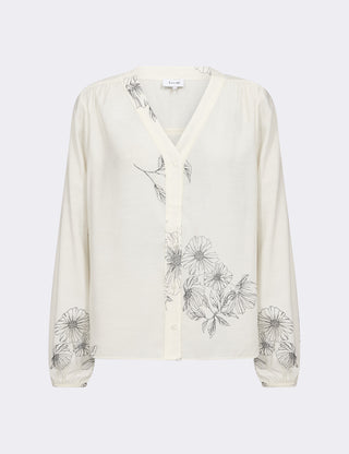 LR-ULRIKKE 2 Blus Off white