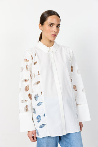 LR-PARKER 2 Skjorta Off white