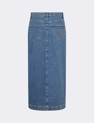 LR-RILLO 4 Kjol mörkblå