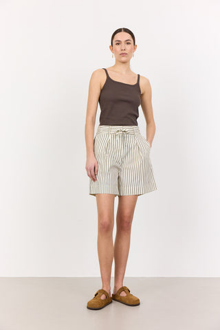 LR-LUCILLA 2 Shorts Mörkbrun