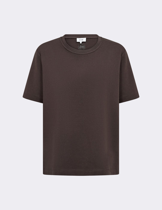LR-KIS 1 T-shirt Mörkbrun