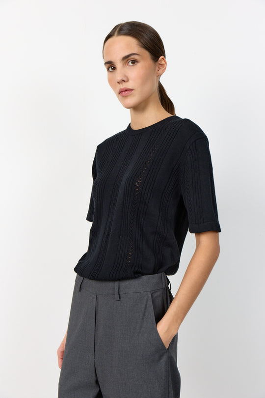 LR-PRIYA 1 T-shirt Svart