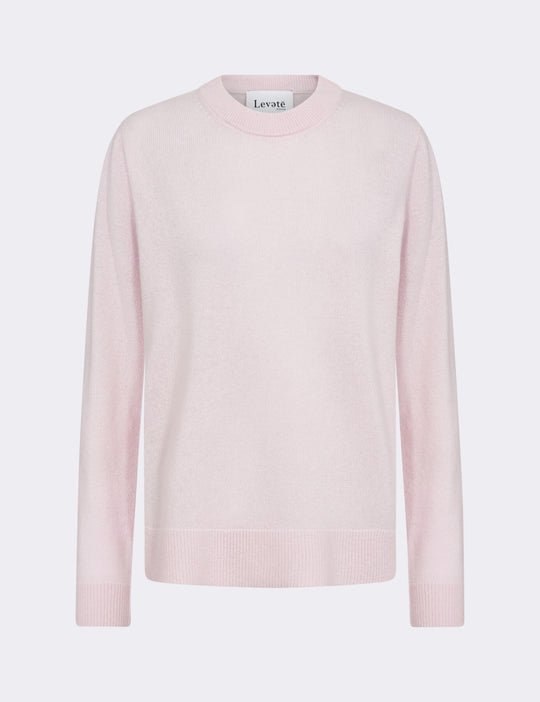 LR-ELOISE 2 Pullover Lyseröd